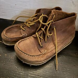 Birkenstock Kids Brown Leather Boots